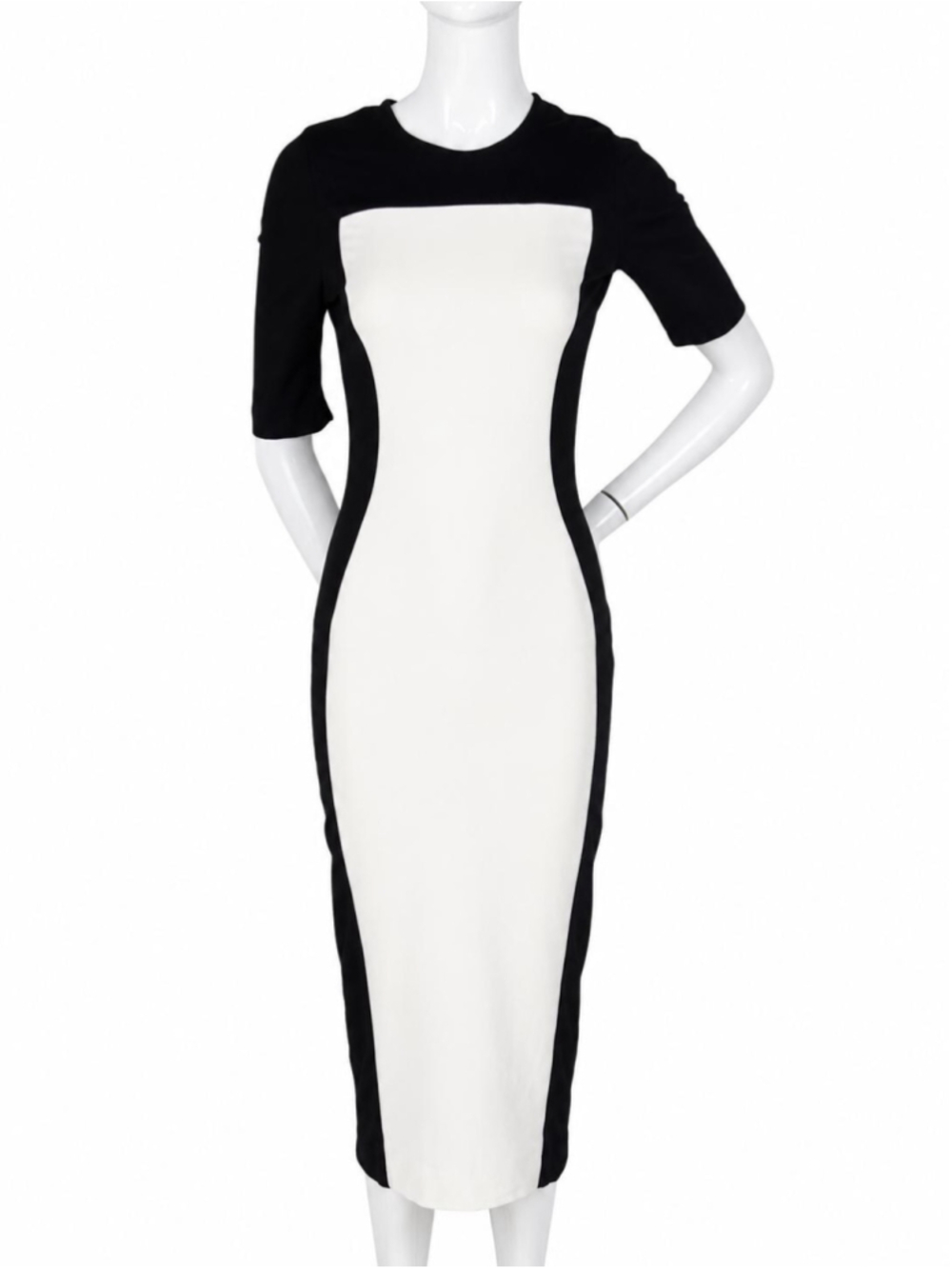 Stella McCartney Colorblock Midi Dress IT40